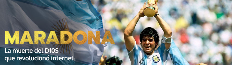 Maradona levanta la Copa del Mundo en México 86